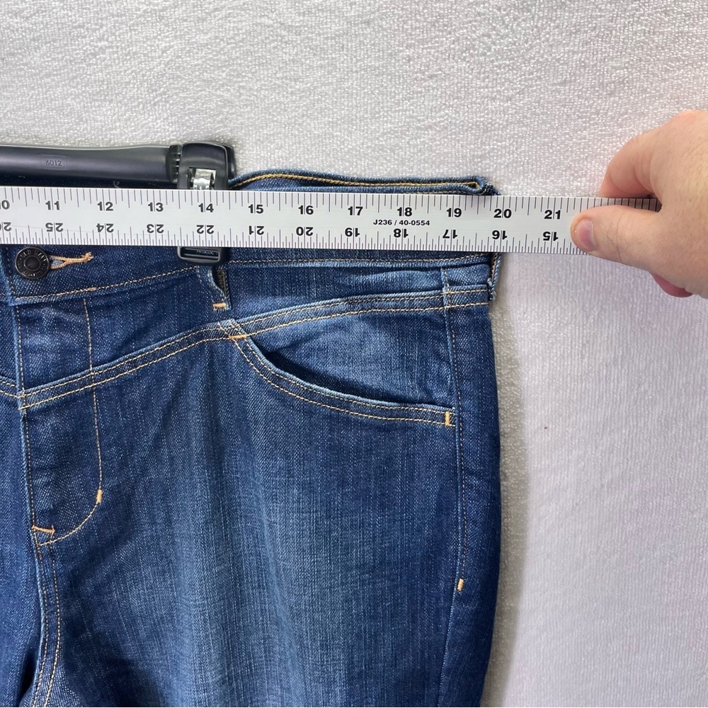 Old Navy Flare Jeans Womens 16 Plus‎ size Blue Denim Wide Leg Stretch Cute 2661 - Picture 5 of 10